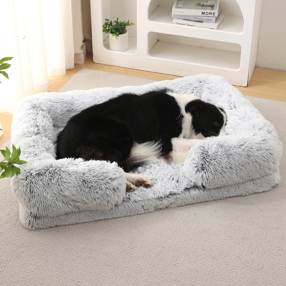Orthopedic Memory Foam Pet Bed – Removable Washable Cover