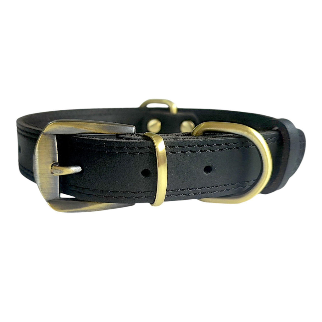 Heritage Full-Grain Leather Dog Collar